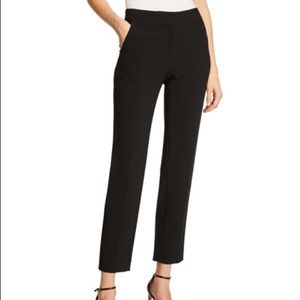 St. John side-slit, side zip pants, size 12